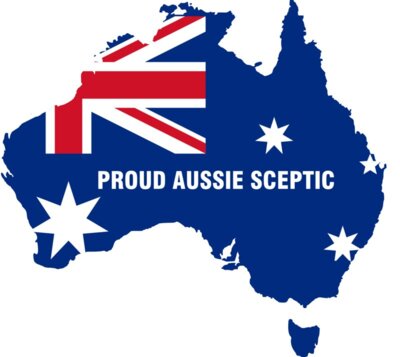 australia flag map