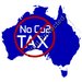 NO Co2 TAX Blue